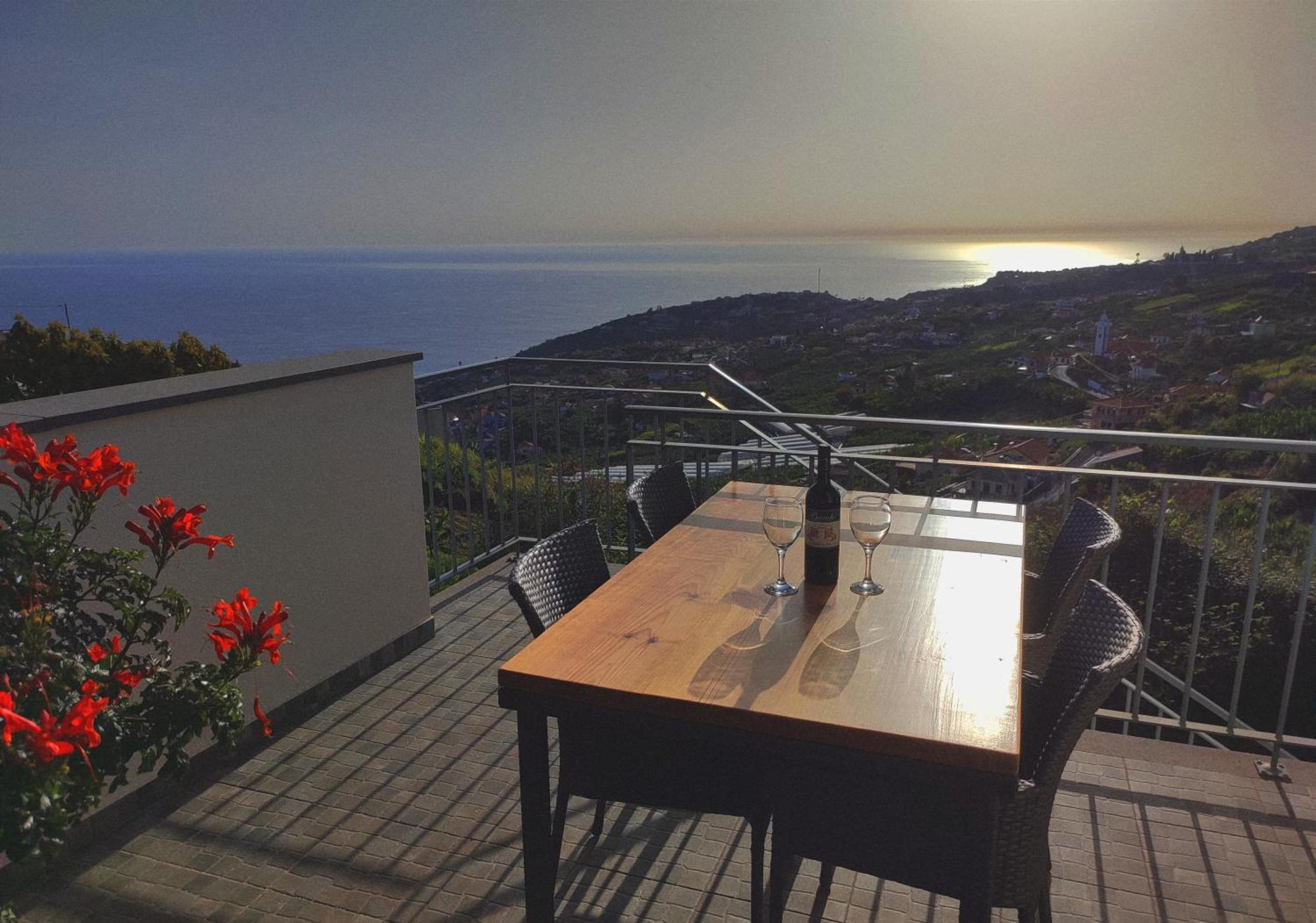 Вилла Casa Panorama Sol Понта-ду-Сол Экстерьер фото